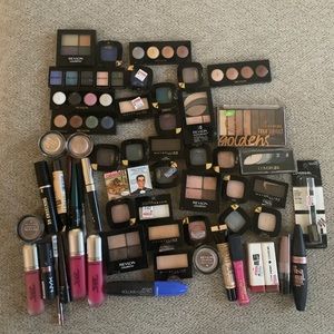 Revlon, nyx, colorpop & different brand